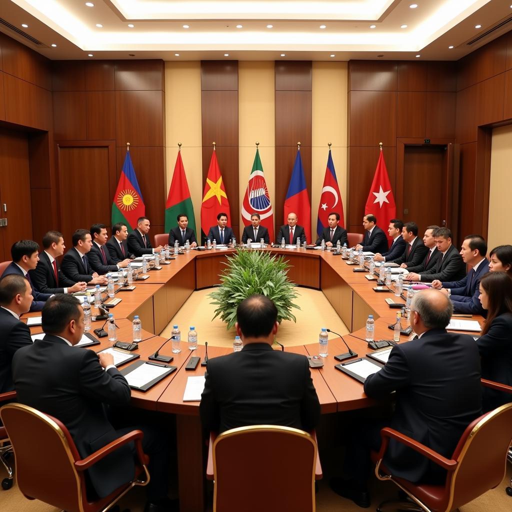 ASEAN Foreign Ministers Meeting in session